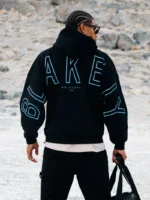 Embroidered Idris Oversized Hoodie