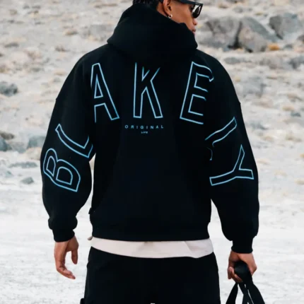 Embroidered Idris Oversized Hoodie