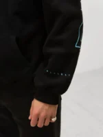 Embroidered Idris Oversized Hoodie f