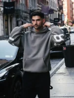 Idris Oversized Hoodie Black fd