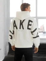 Idris Oversized Hoodie White