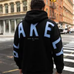 Members Idris Oversized Hoodie Blue