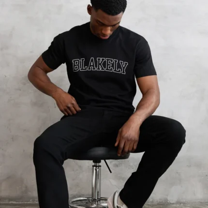 Outline Varsity Relaxed T Shirt