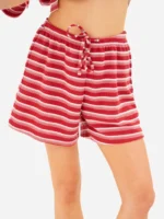 Soft Stripe Waffle Shorts